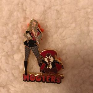 Hooter’s pin.